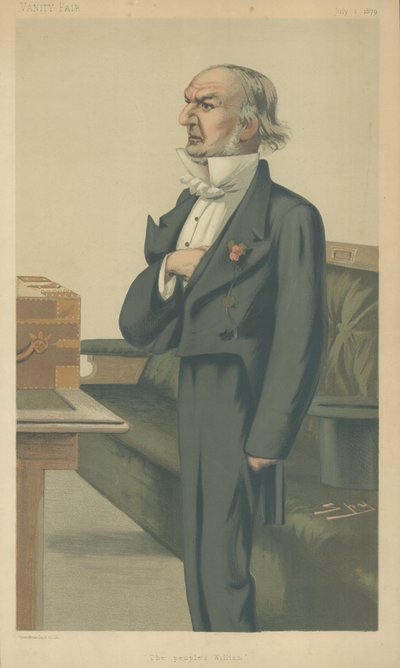 William Ewart Gladstone by Leslie Matthew Ward